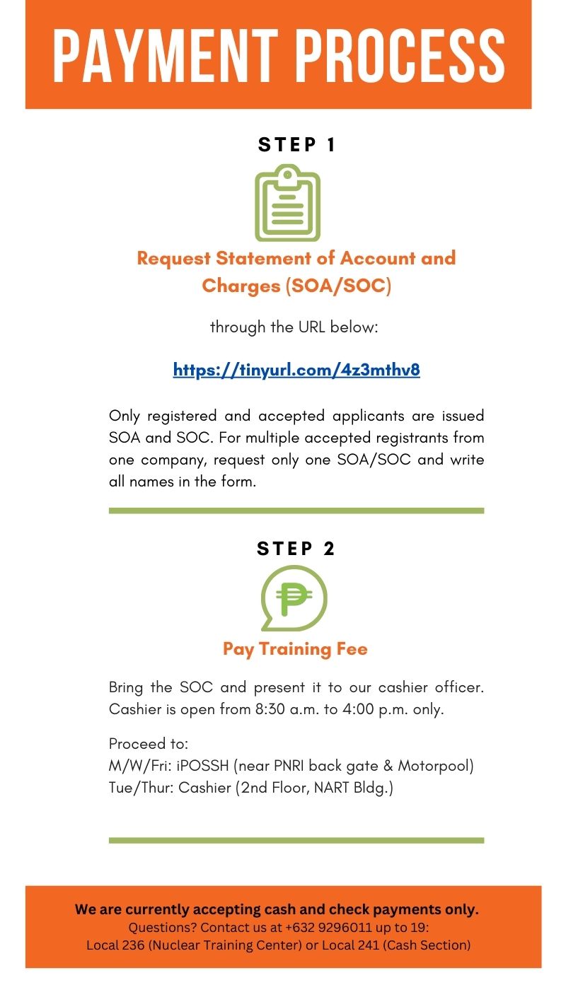 Training Fee Payment Process NEW